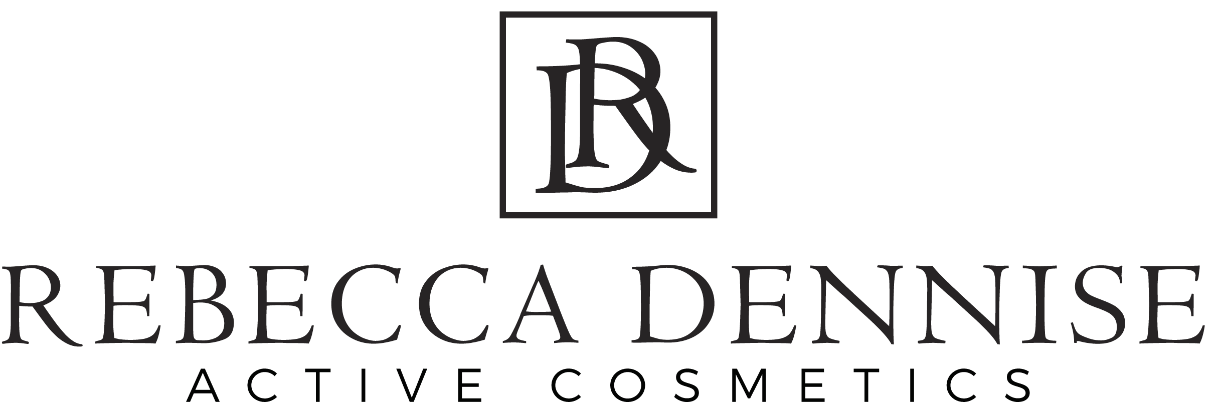 logo REBECCA DENNISE COSMETICA ACTIVA PACKS DE BELLEZA Y EQUIPOS PROFESIONALES